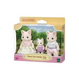Sylvanian Families Floral Cat Family Trio ES