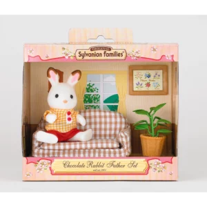 Sylvanian Families Chocolate Rabbit Father Set