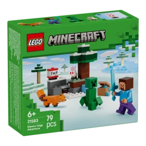 LEGO Minecraft Steve's Taiga Adventure 21583