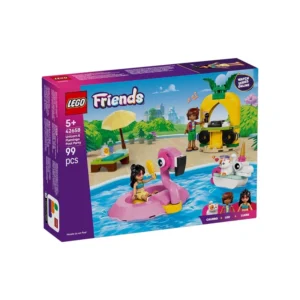 LEGO Friends Unicorn & Flamingo Pool Party 42658